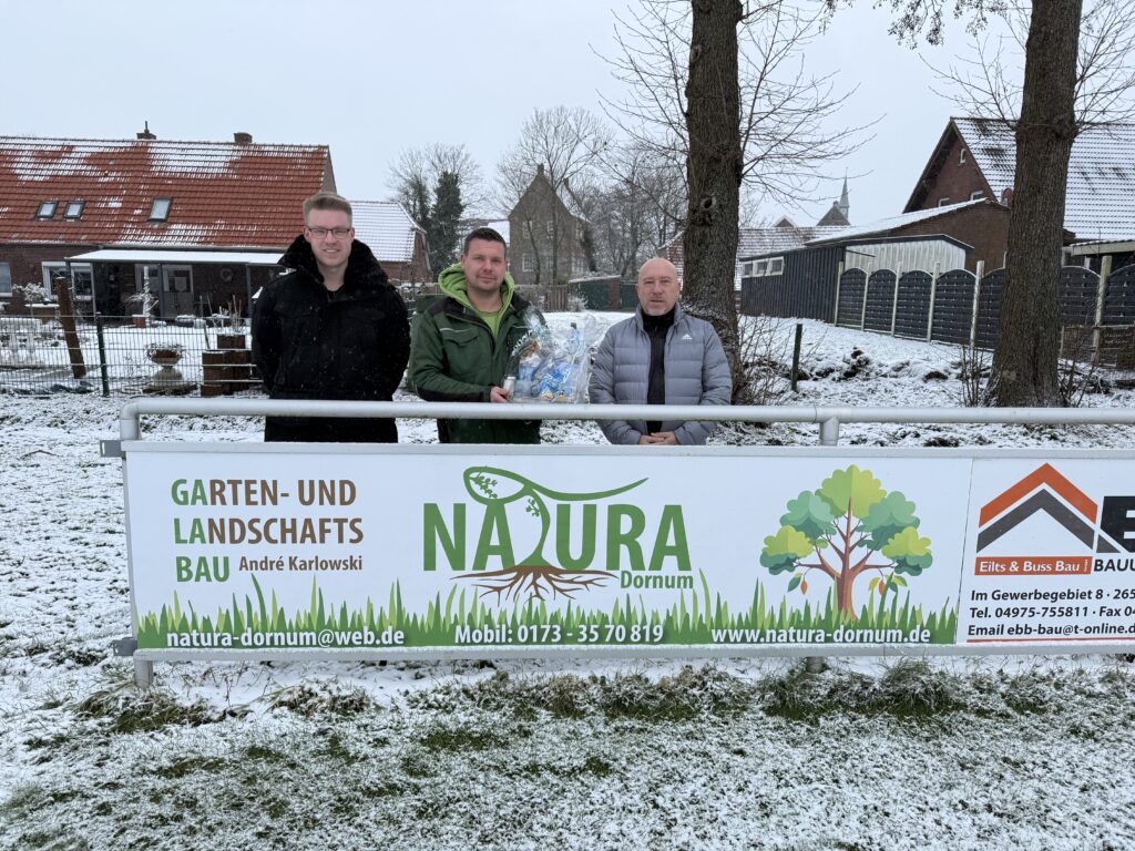 Neue Partnerschaft am Sportplatz Natura_FCNESSE_BANDE
